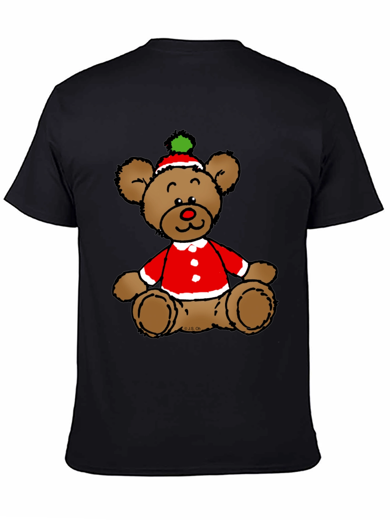 Christmas Teddy Bear Graphic Tee