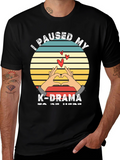 I Paused My K-Drama T-Shirt