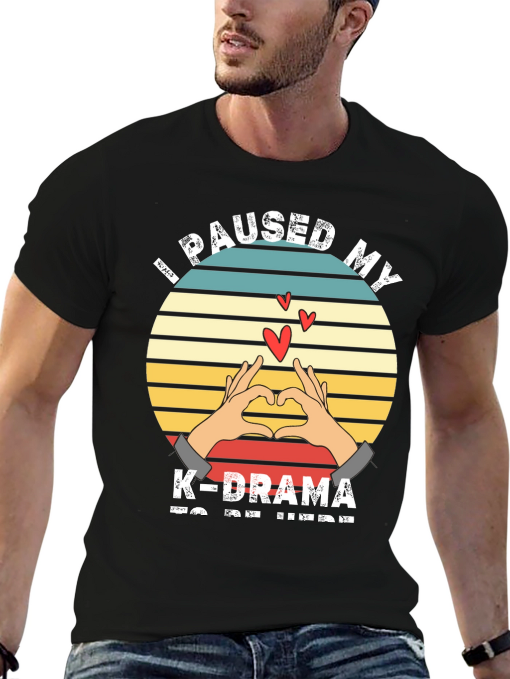 I Paused My K-Drama T-Shirt