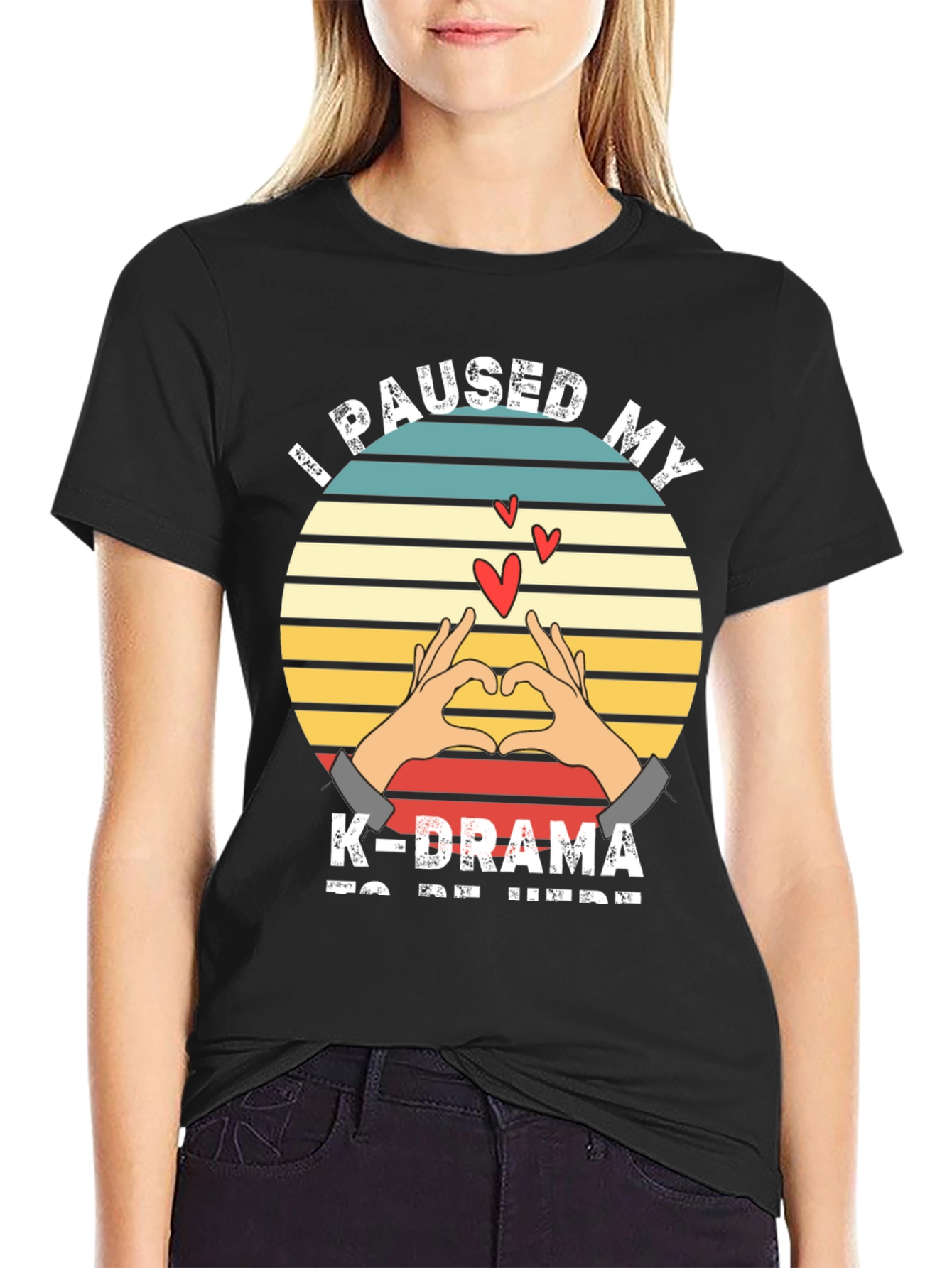 I Paused My K-Drama T-Shirt