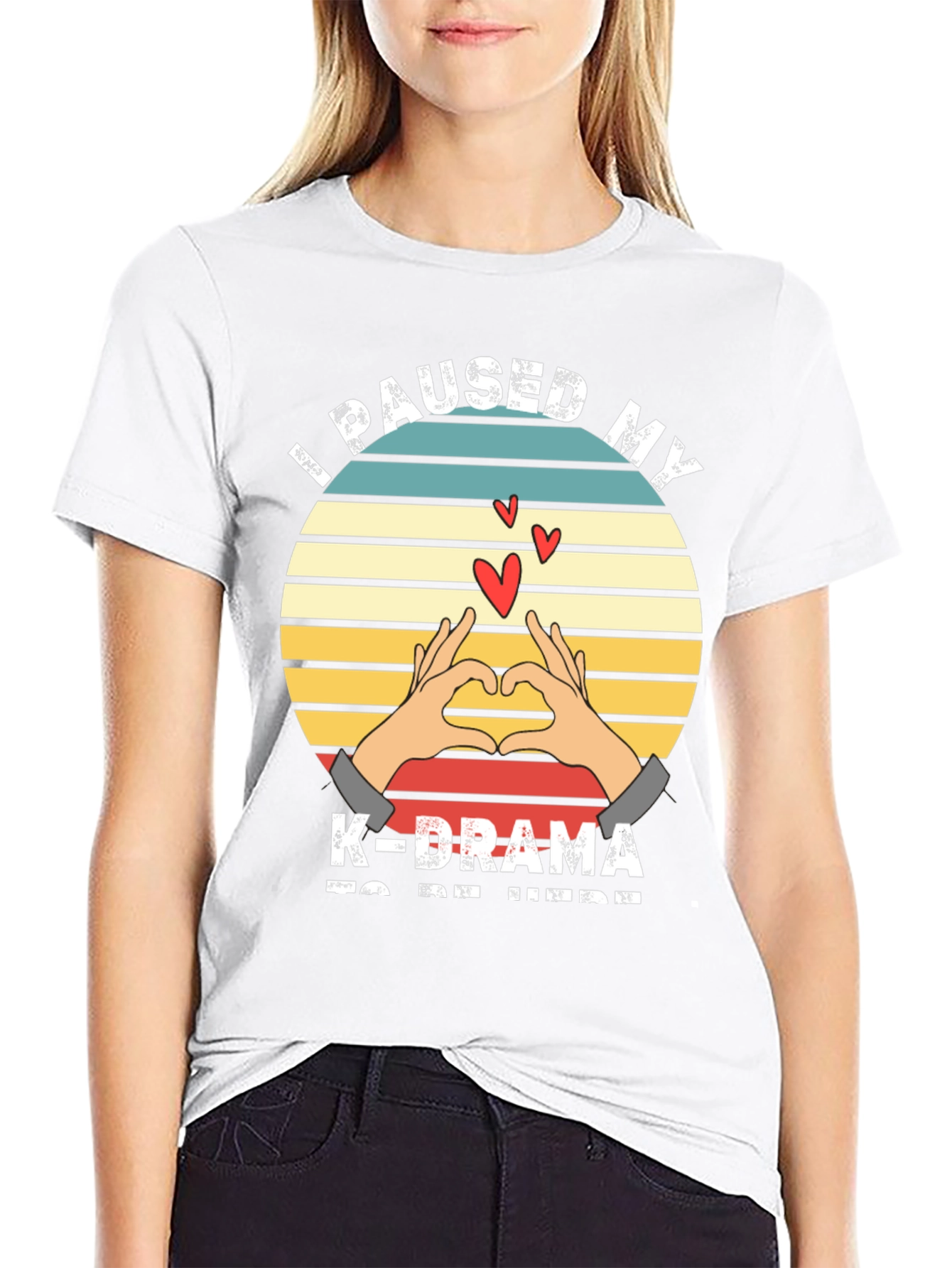 I Paused My K-Drama T-Shirt