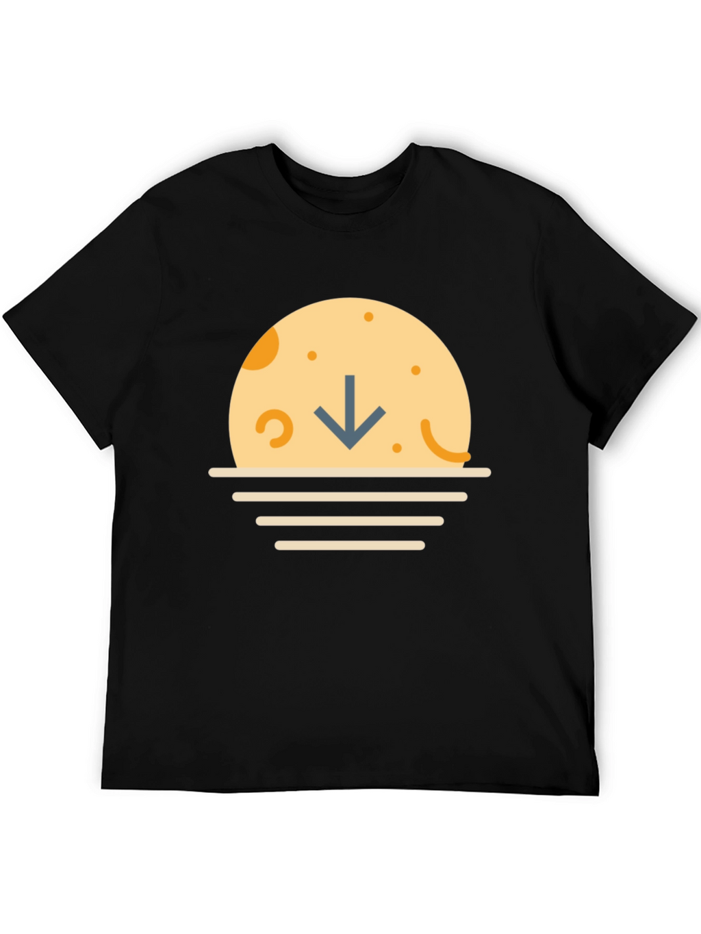 Sunset Arrow Graphic T-Shirt - Casual Comfort