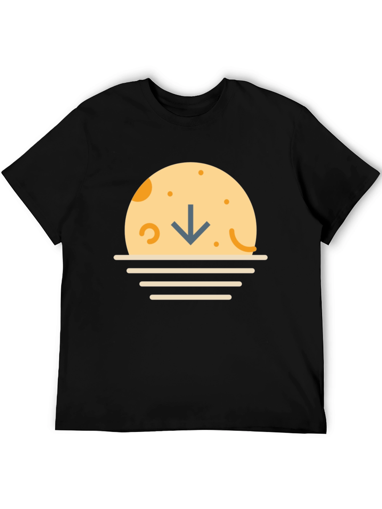 Sunset Arrow Graphic T-Shirt - Casual Comfort