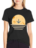 Sunset Arrow Graphic T-Shirt - Casual Comfort