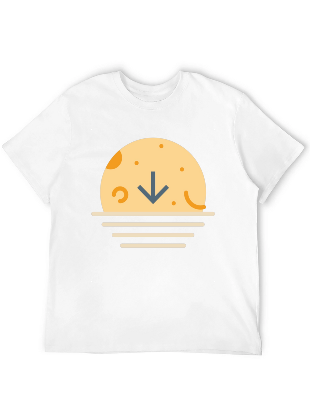 Sunset Arrow Graphic T-Shirt - Casual Comfort