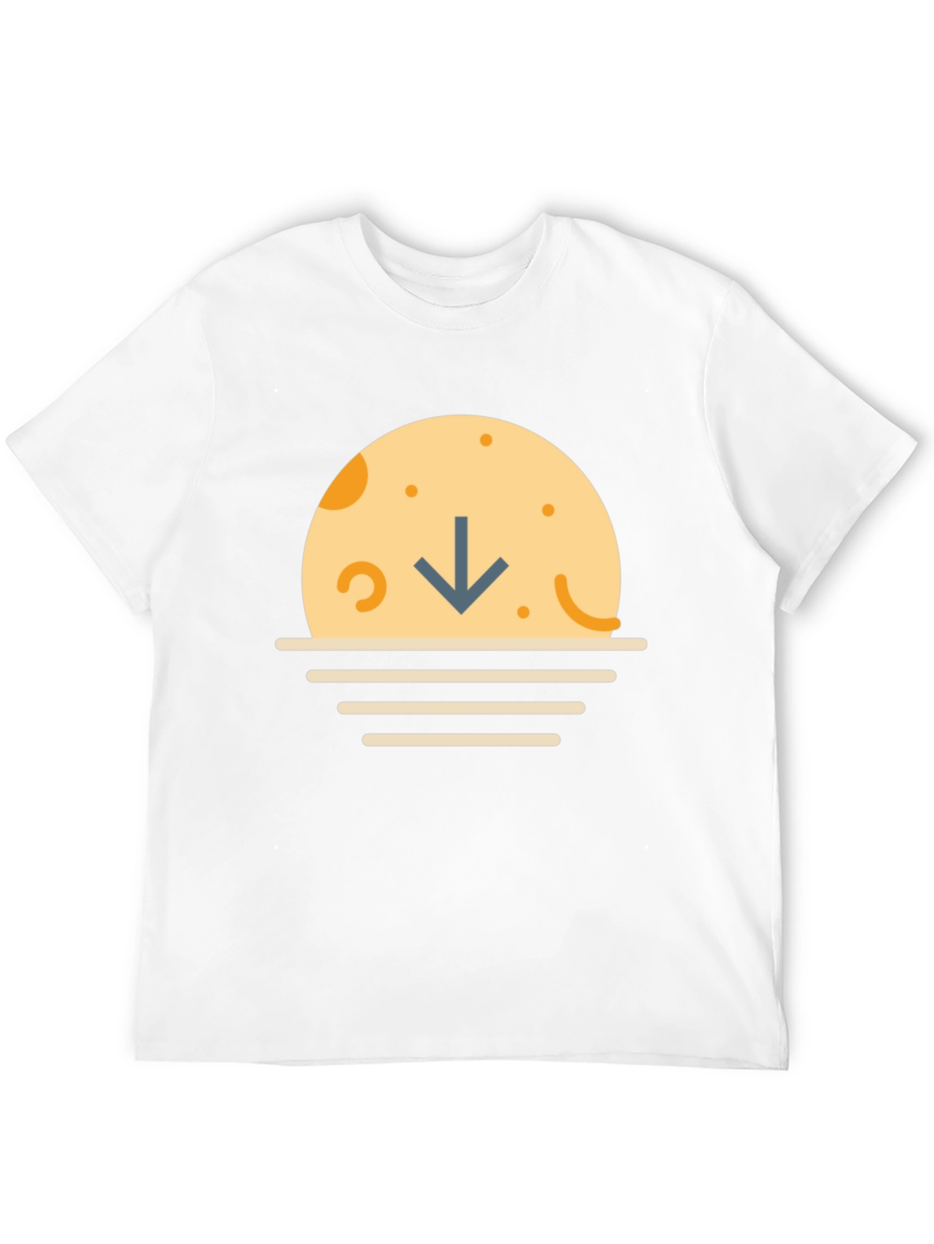 Sunset Arrow Graphic T-Shirt - Casual Comfort