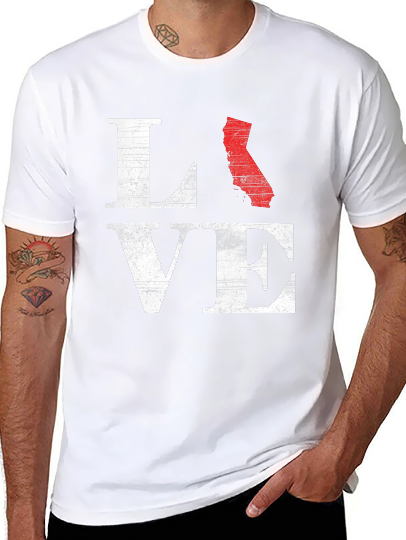 California Love Mens Graphic Tee