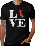 California Love Mens Graphic Tee