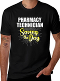 Pharmacy Technician Saving the Day T-Shirt