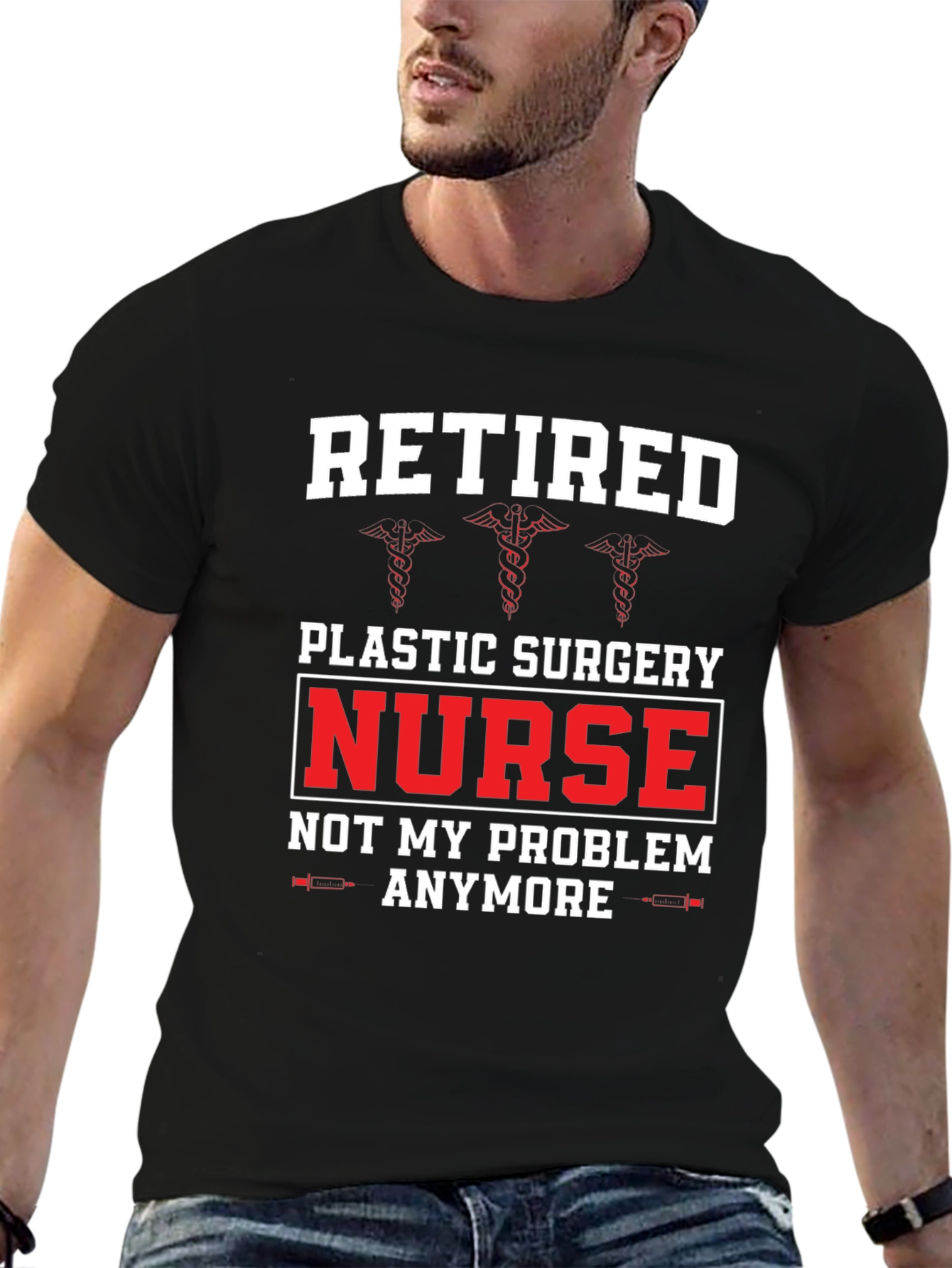 Retired Plastic Surgery Nurse T-Shirt