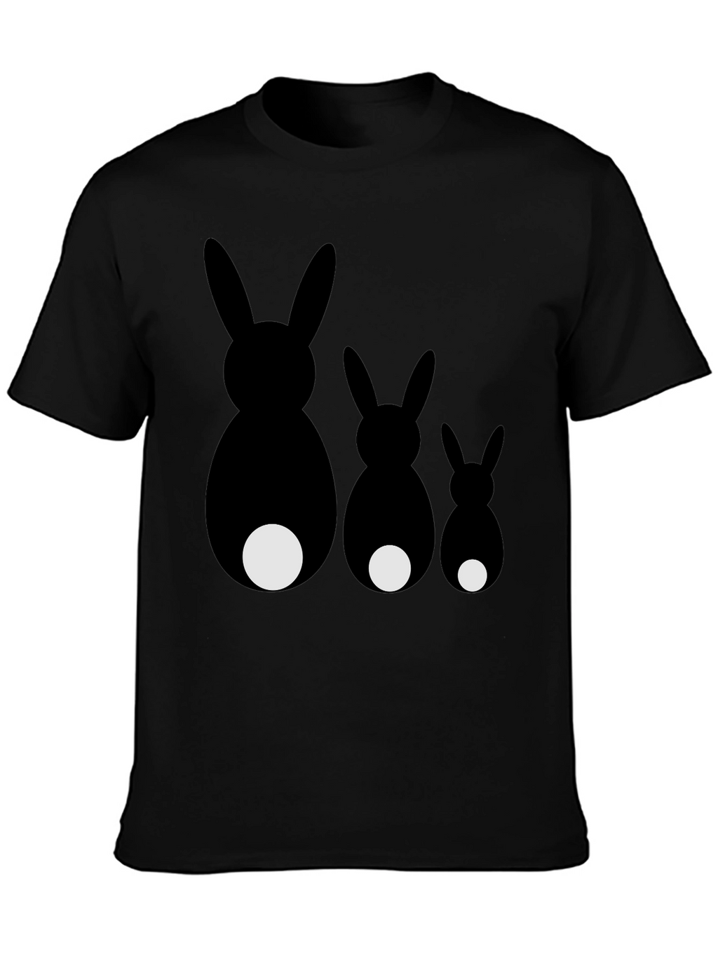 Whimsical Rabbit Family T-Shirt
