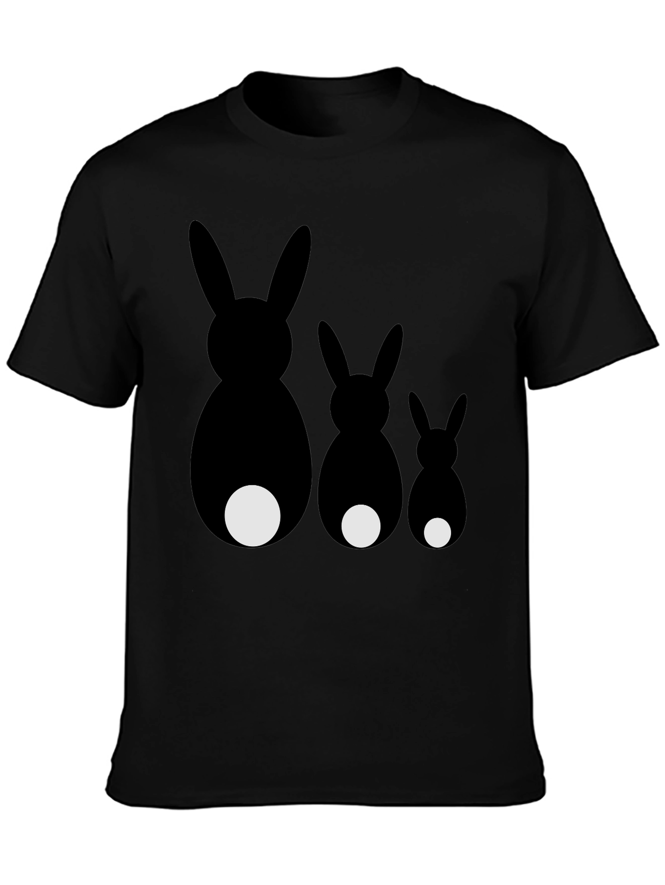 Whimsical Rabbit Family T-Shirt