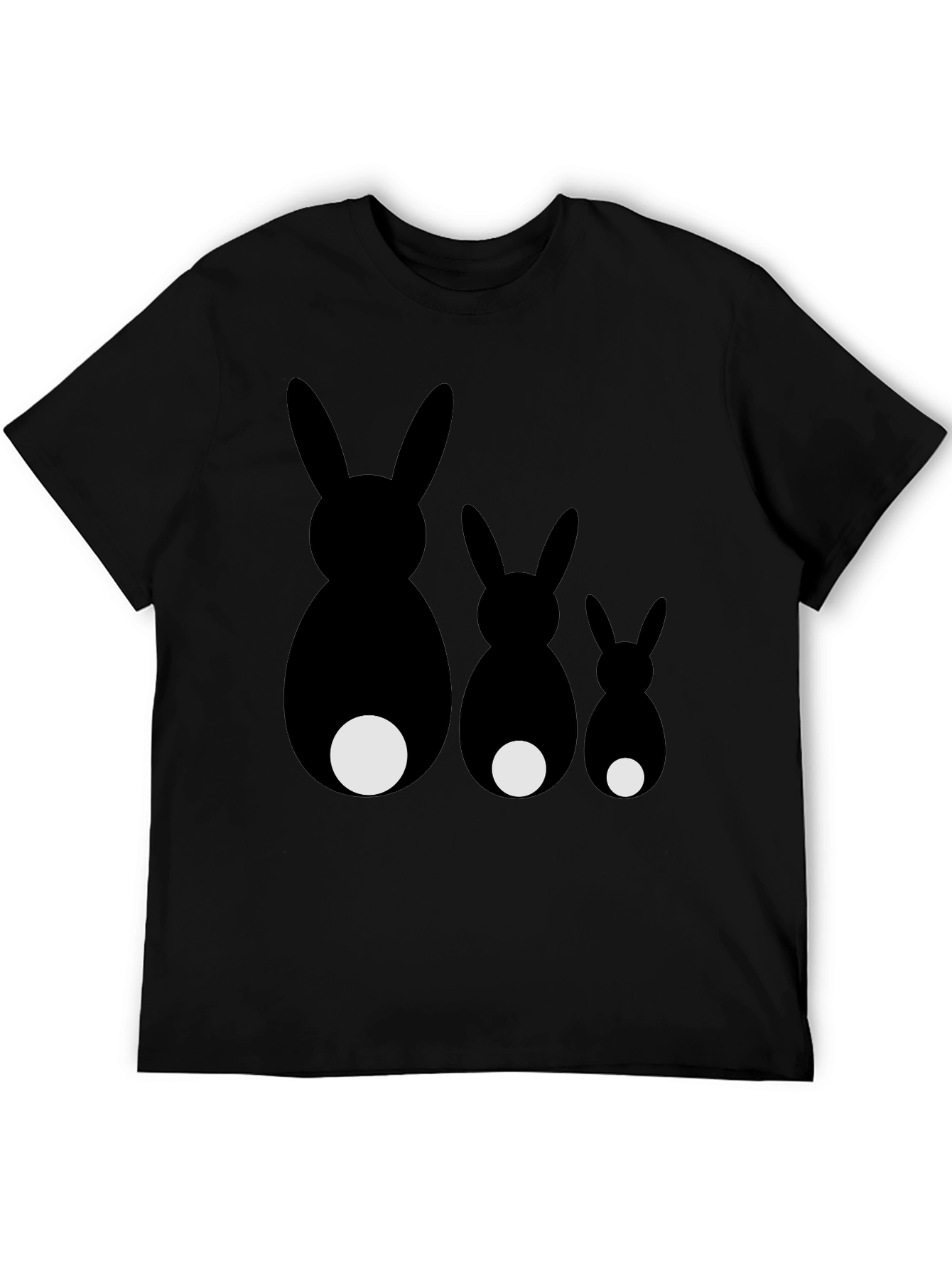 Whimsical Rabbit Family T-Shirt