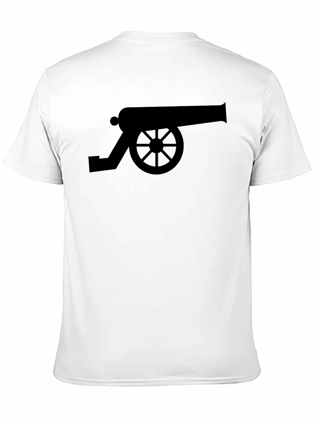 Cannon Graphic Tee - Black Cotton