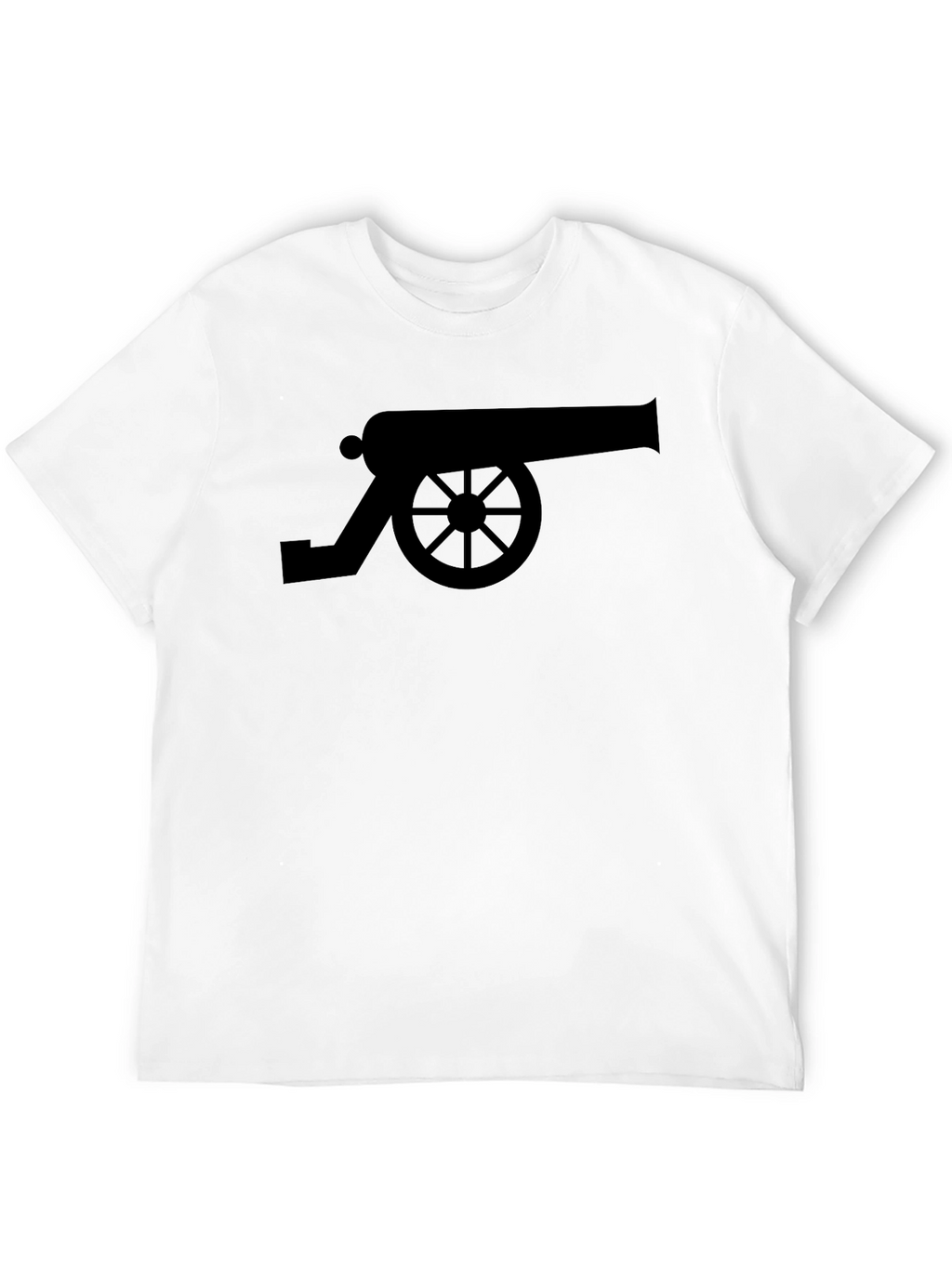 Cannon Graphic Tee - Black Cotton