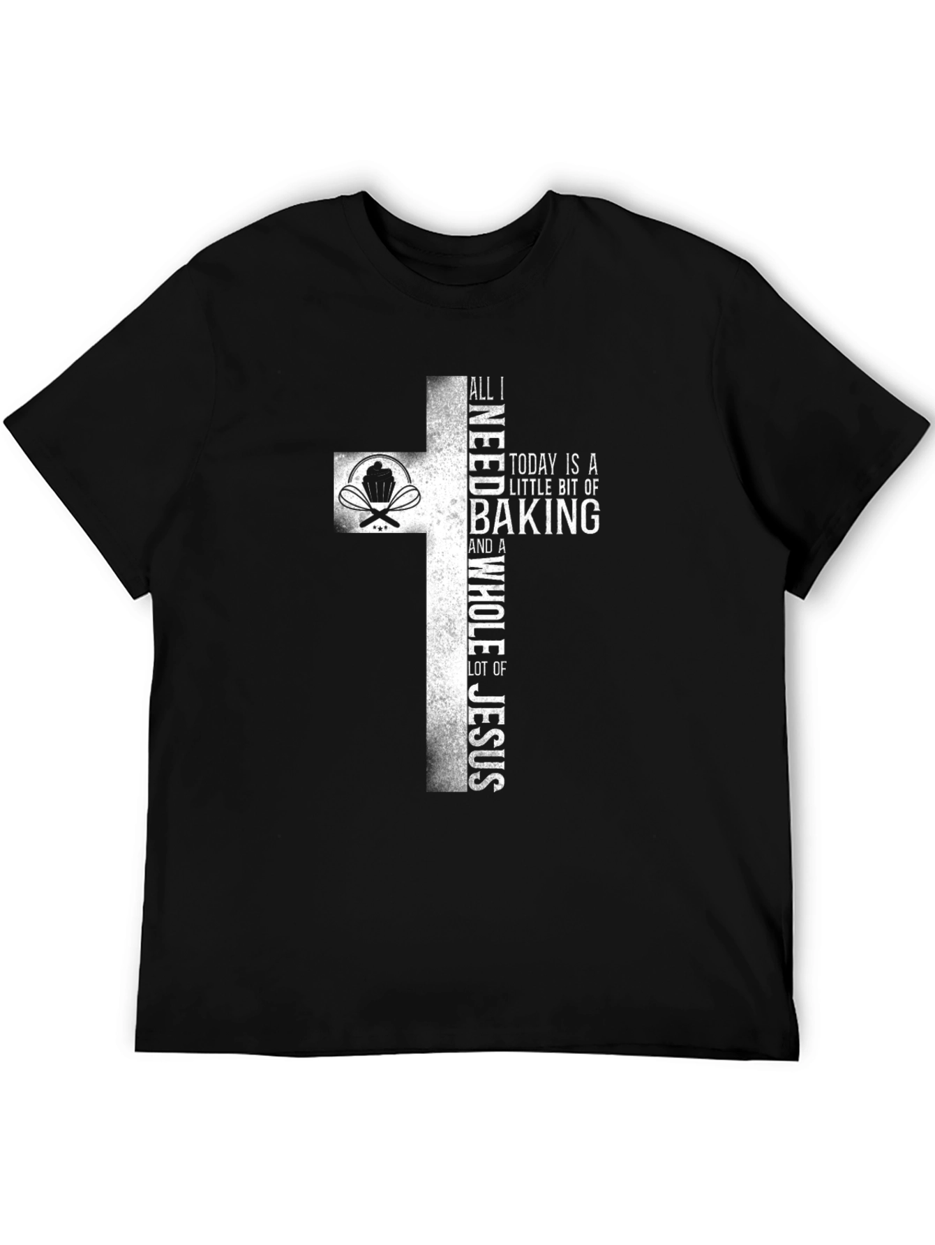Baking & Jesus Graphic T-Shirt - Christian Faith Tee