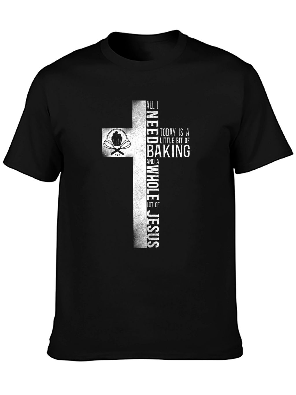 Baking & Jesus Graphic T-Shirt - Christian Faith Tee