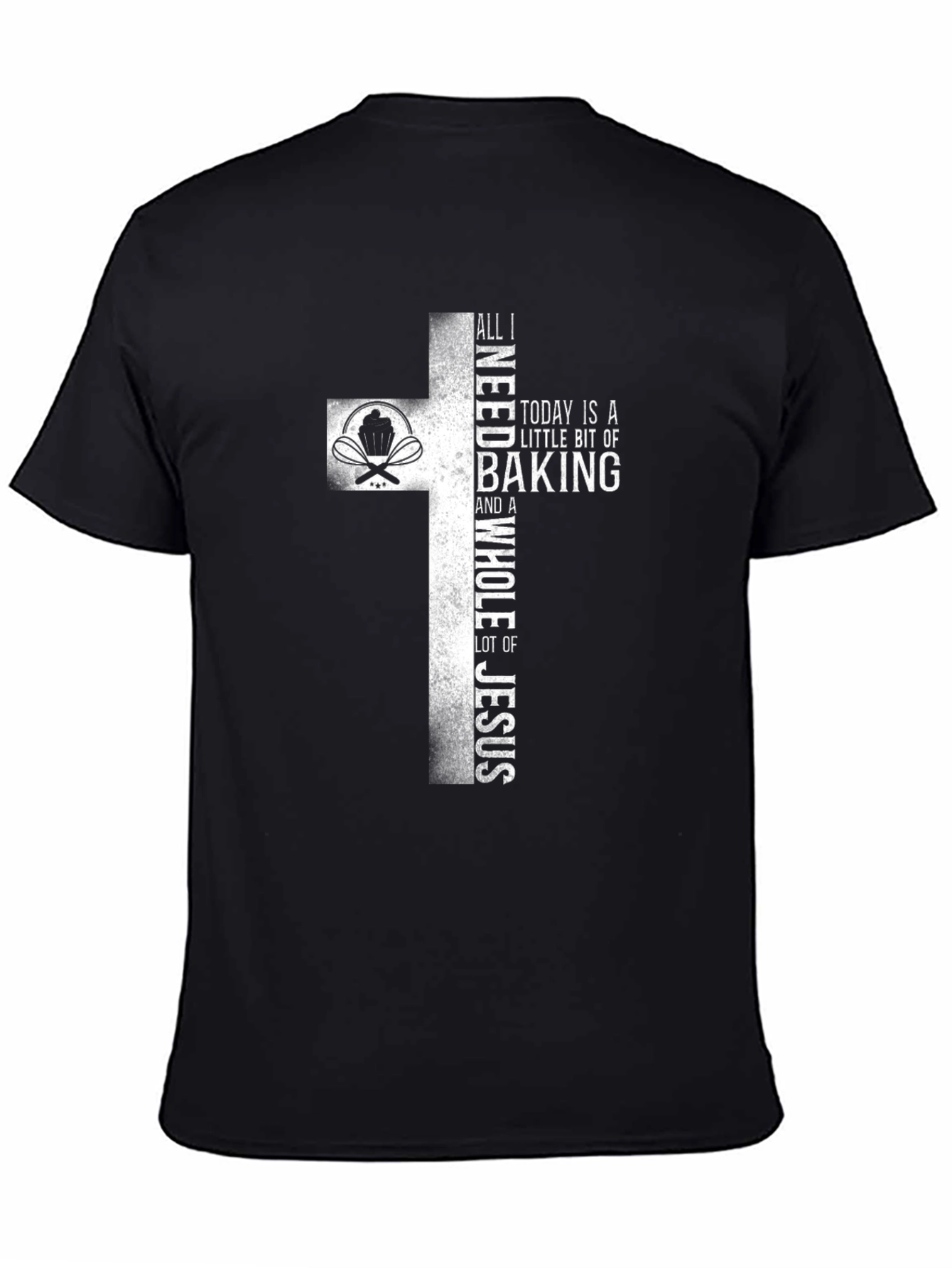 Baking & Jesus Graphic T-Shirt - Christian Faith Tee