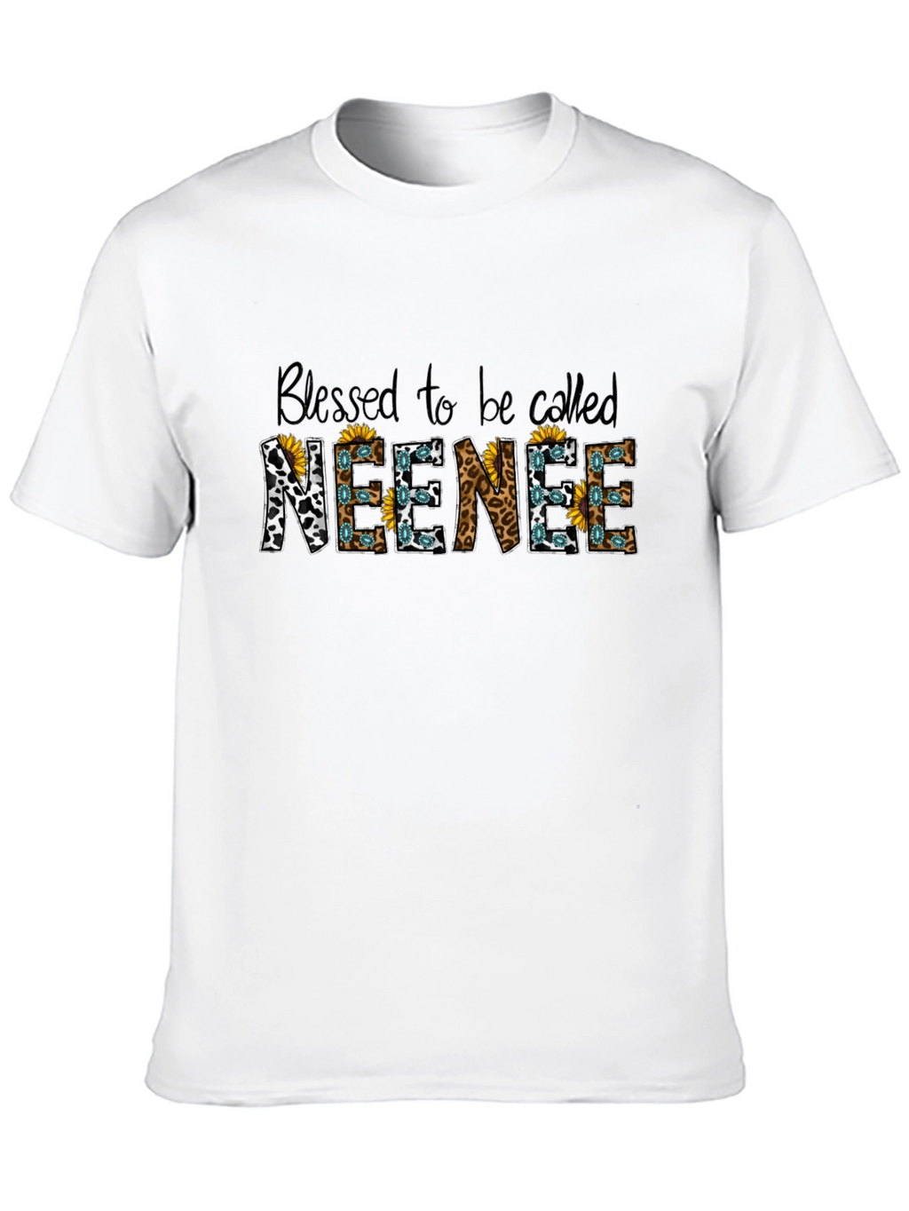 Blessed to be Called NEENEE Black T-Shirt