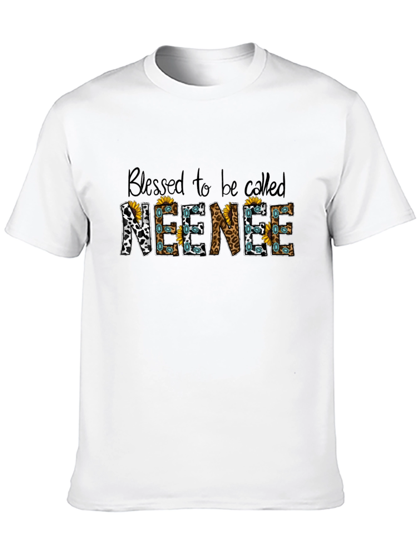 Blessed to be Called NEENEE Black T-Shirt
