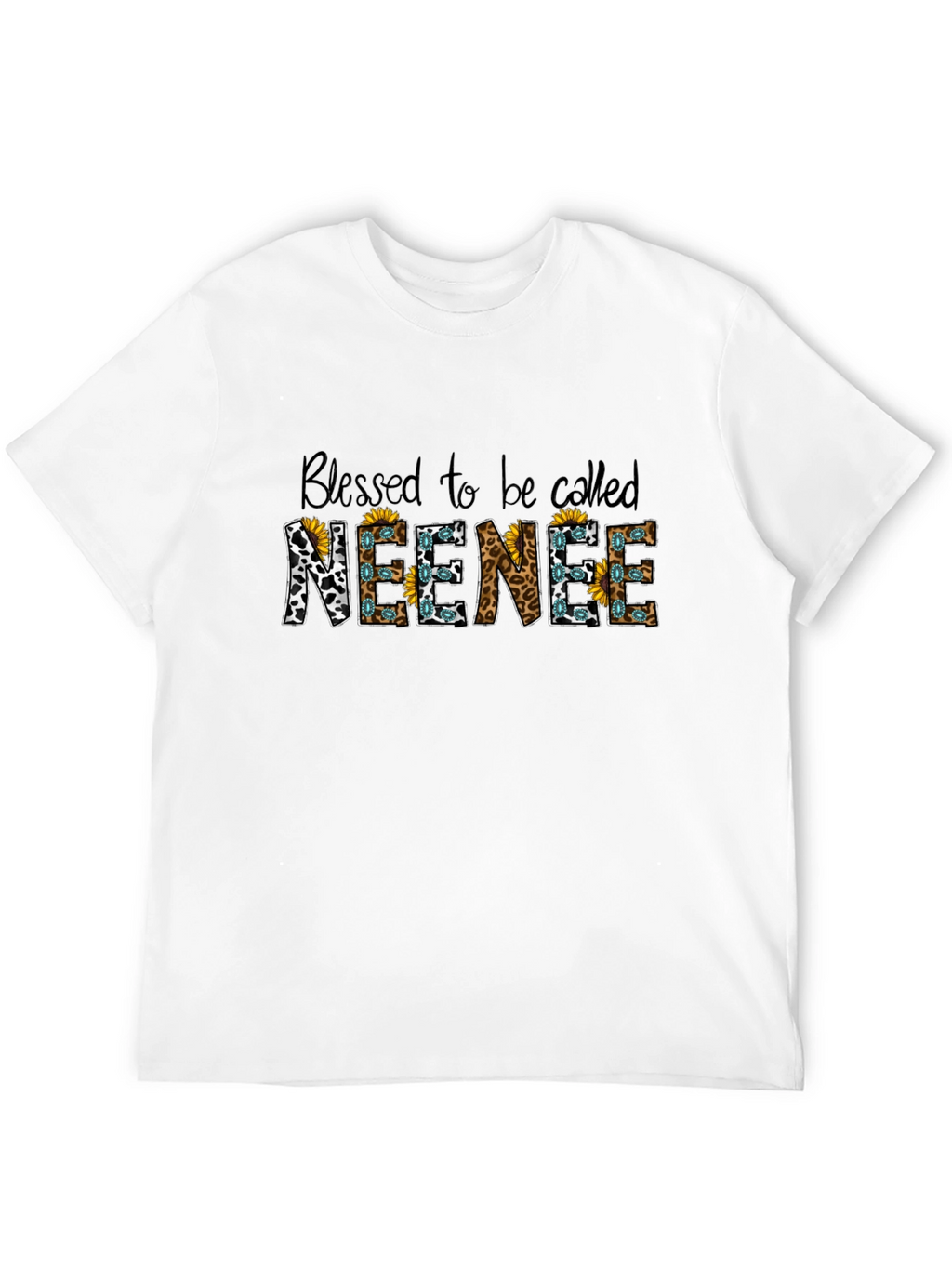 Blessed to be Called NEENEE Black T-Shirt
