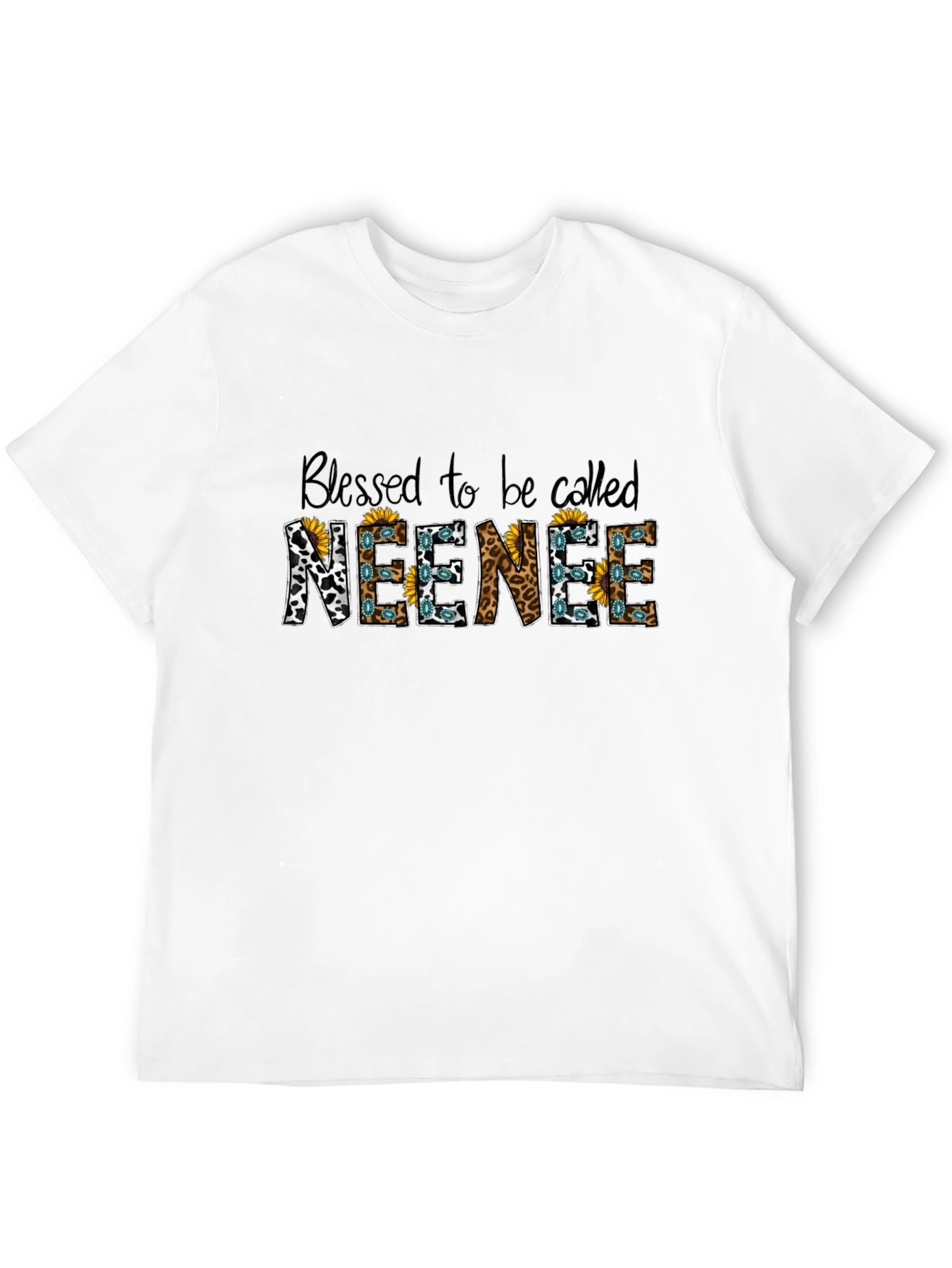Blessed to be Called NEENEE Black T-Shirt