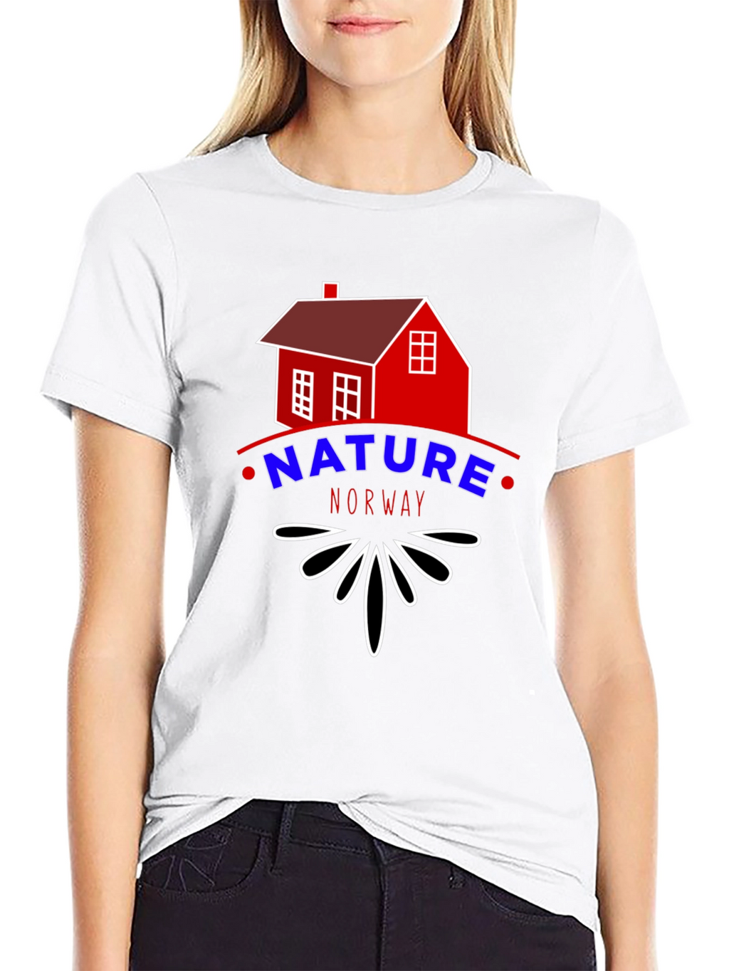 Nature Norway Tee - Cabin Graphic