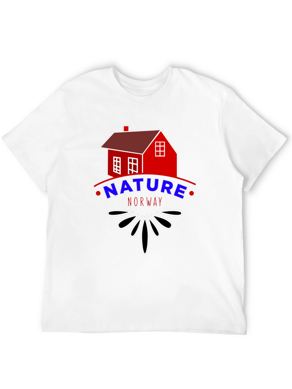 Nature Norway Tee - Cabin Graphic