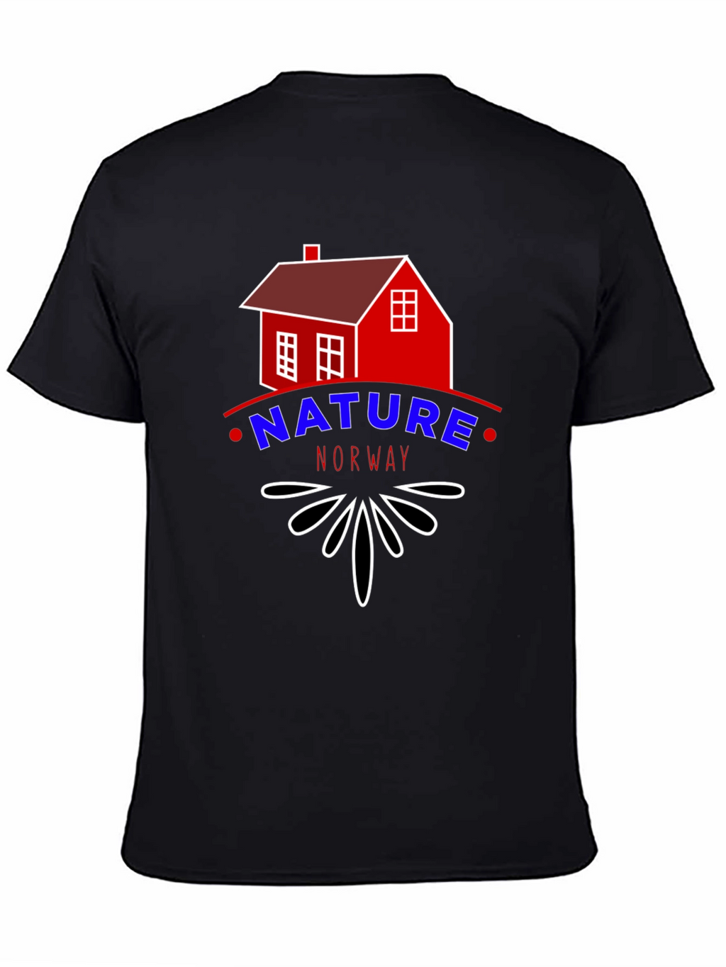 Nature Norway Tee - Cabin Graphic