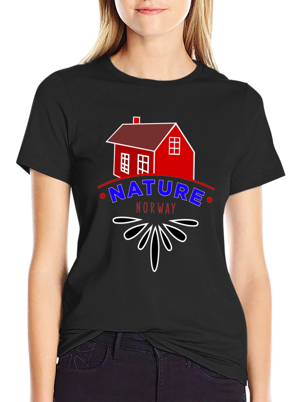 Nature Norway Tee - Cabin Graphic