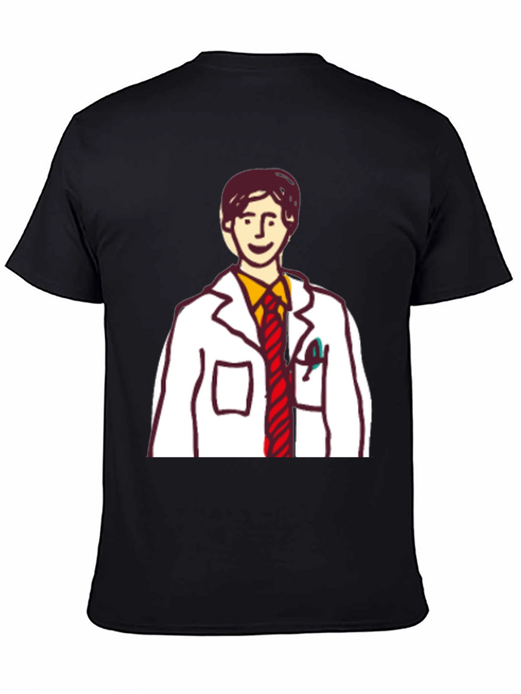 Cartoon Doctor T-Shirt - Quirky & Unique Design