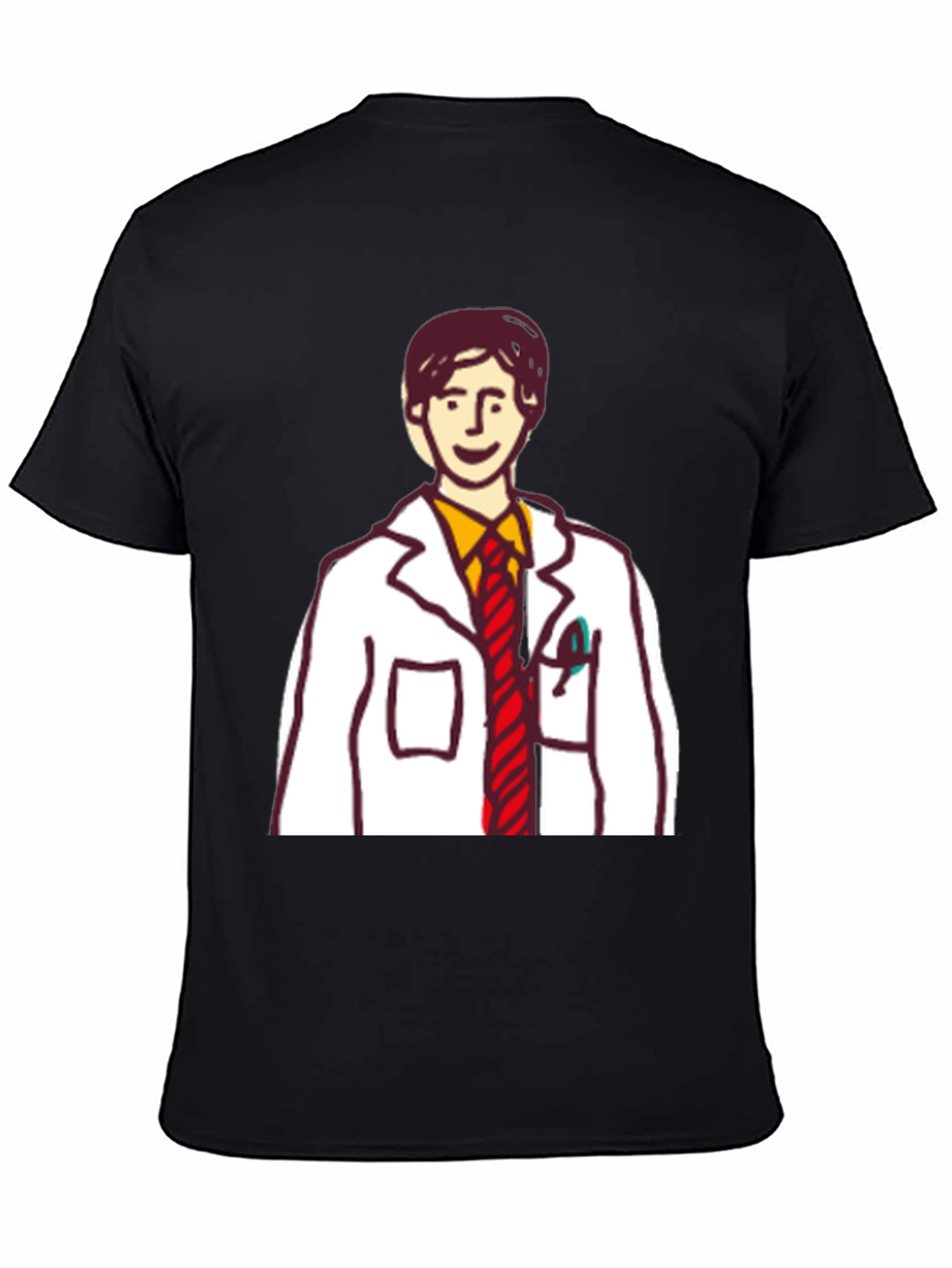Cartoon Doctor T-Shirt - Quirky & Unique Design