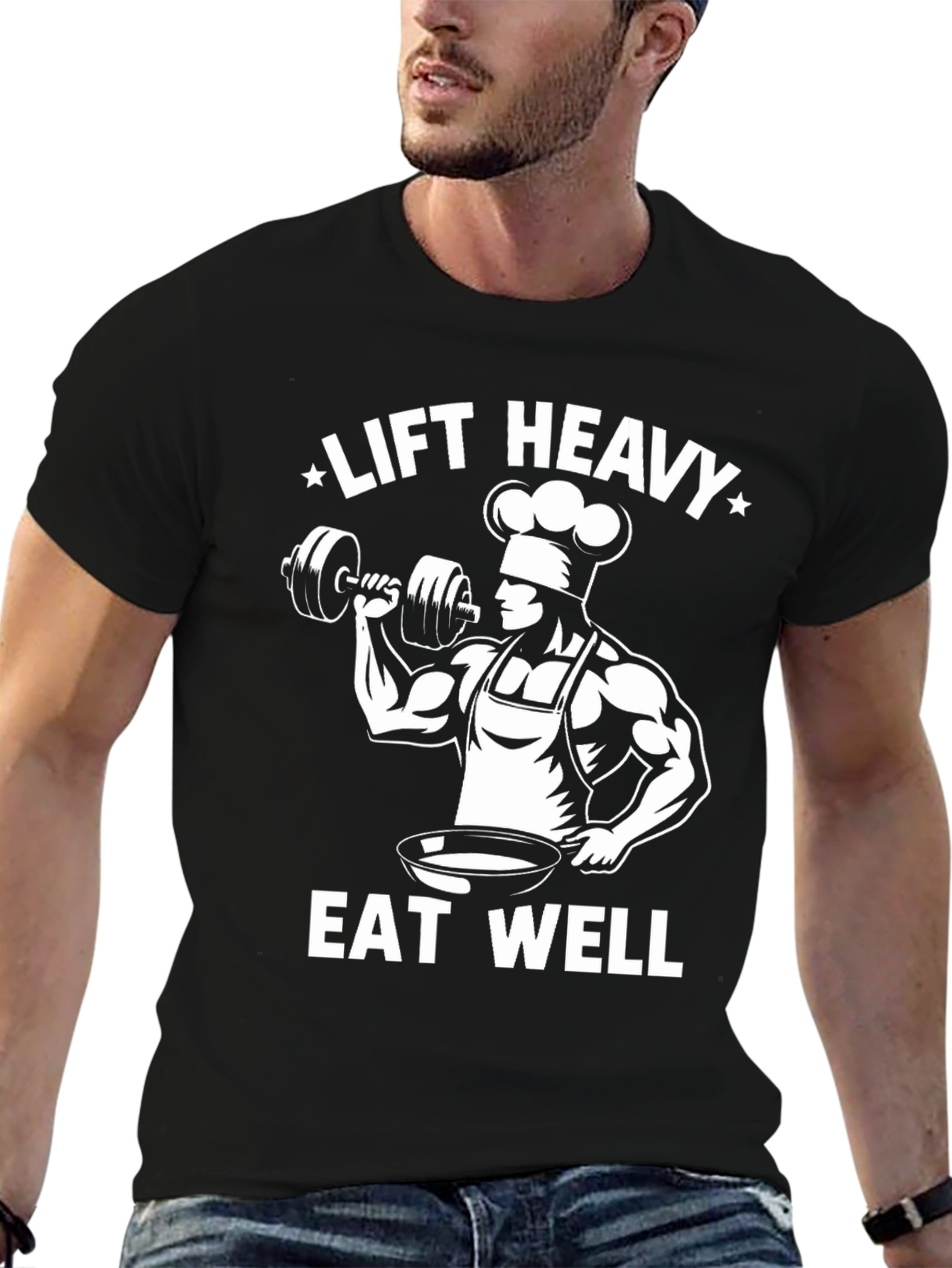 Lift Heavy Eat Well T-Shirt