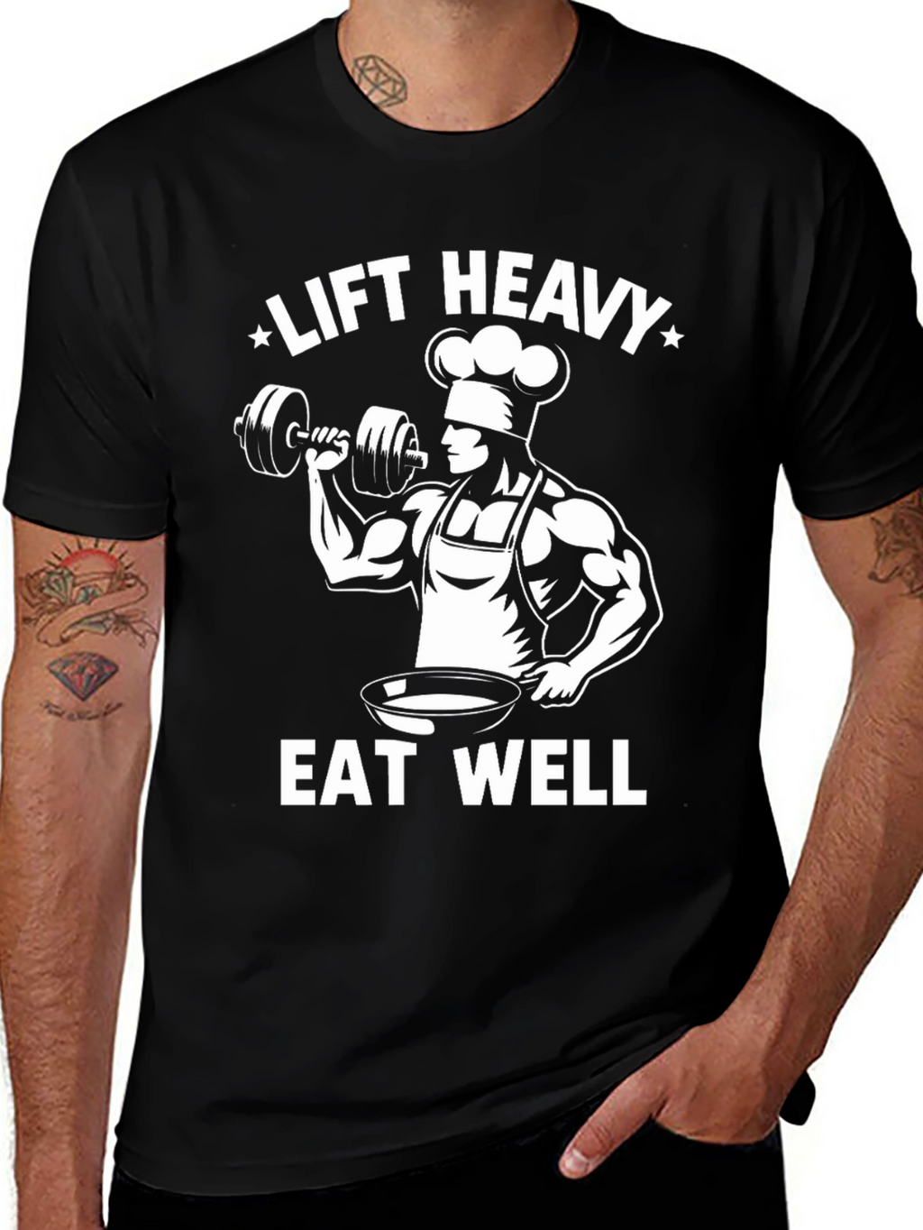 Lift Heavy Eat Well T-Shirt