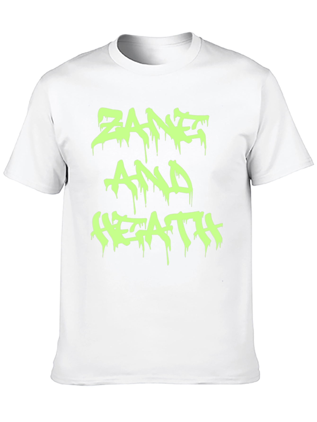Zane and Heath T-Shirt - Black Crew Neck Tee