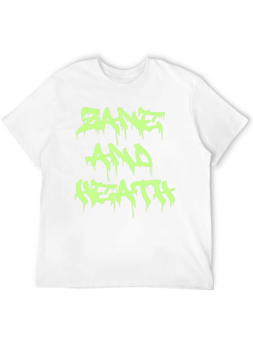 Zane and Heath T-Shirt - Black Crew Neck Tee