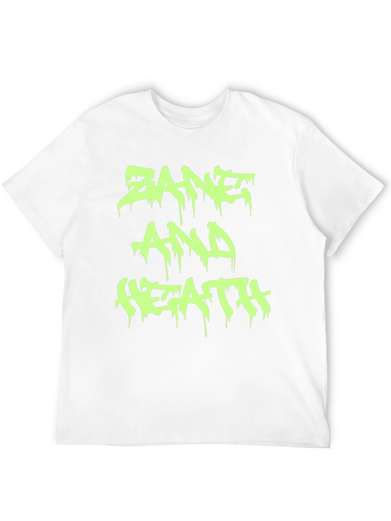 Zane and Heath T-Shirt - Black Crew Neck Tee