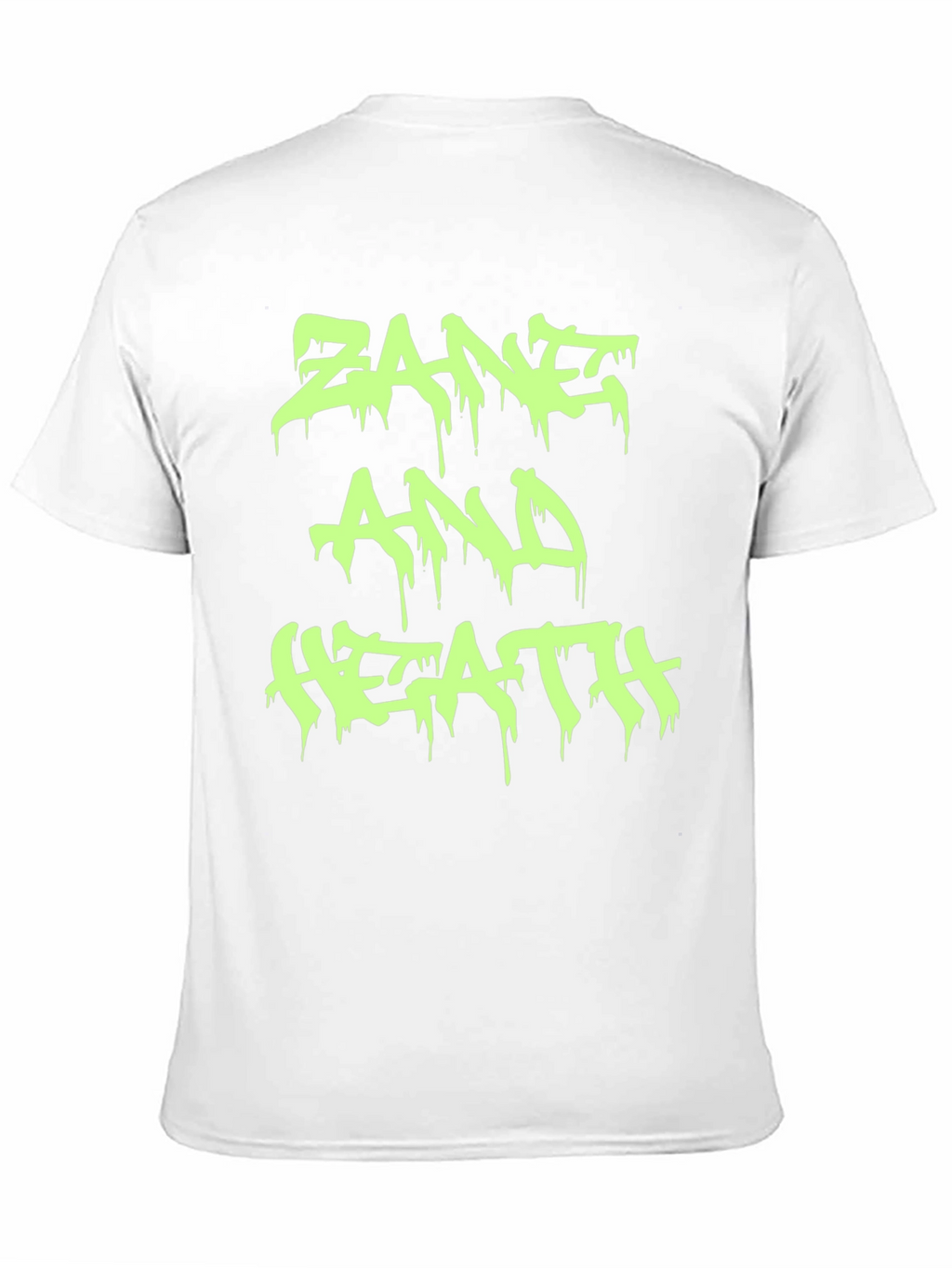 Zane and Heath T-Shirt - Black Crew Neck Tee