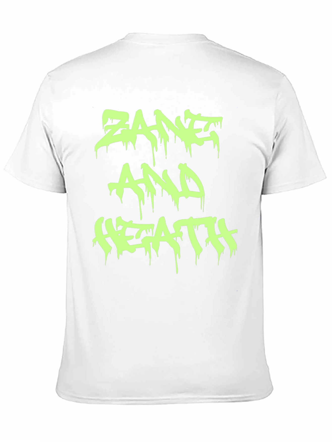 Zane and Heath T-Shirt - Black Crew Neck Tee