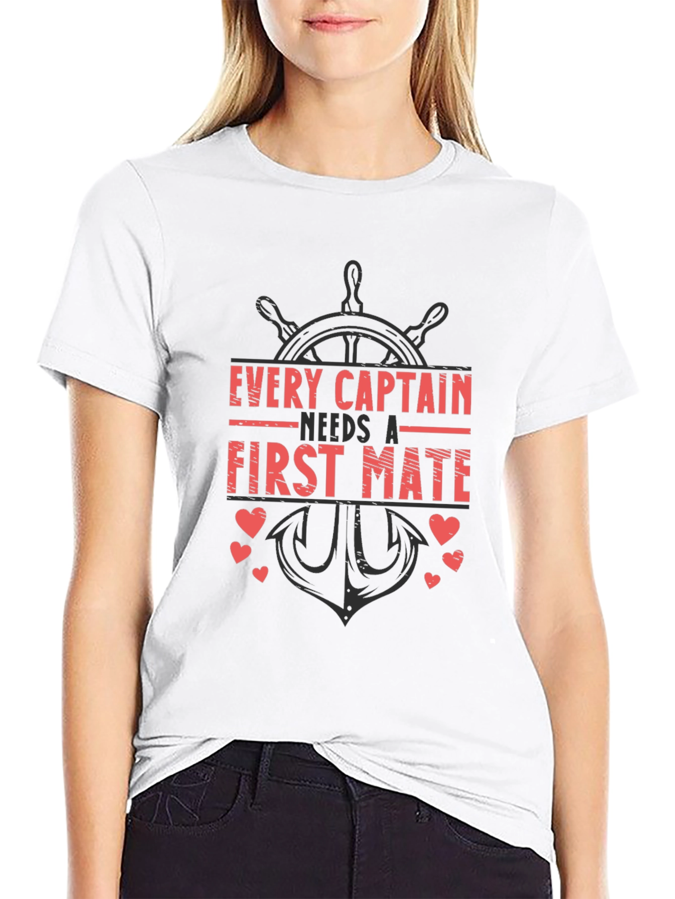 Every Captain Needs a First Mate Graphic Tee