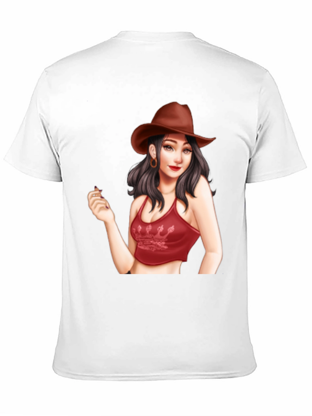 Cowgirl Graphic Tee - Trendy Unisex T-Shirt