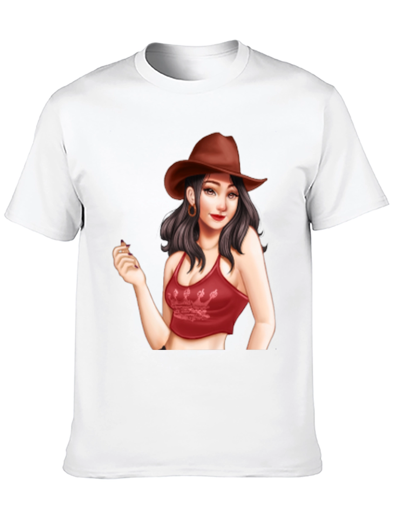 Cowgirl Graphic Tee - Trendy Unisex T-Shirt