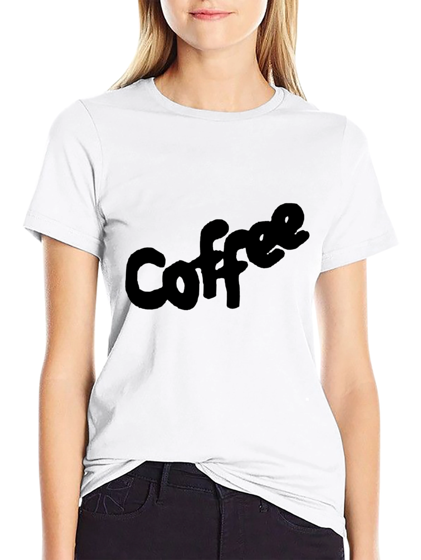 Coffee Lovers Black Tee - Casual & Comfy