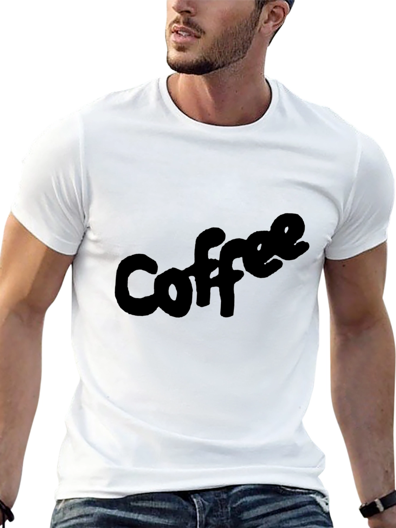 Coffee Lovers Black Tee - Casual & Comfy
