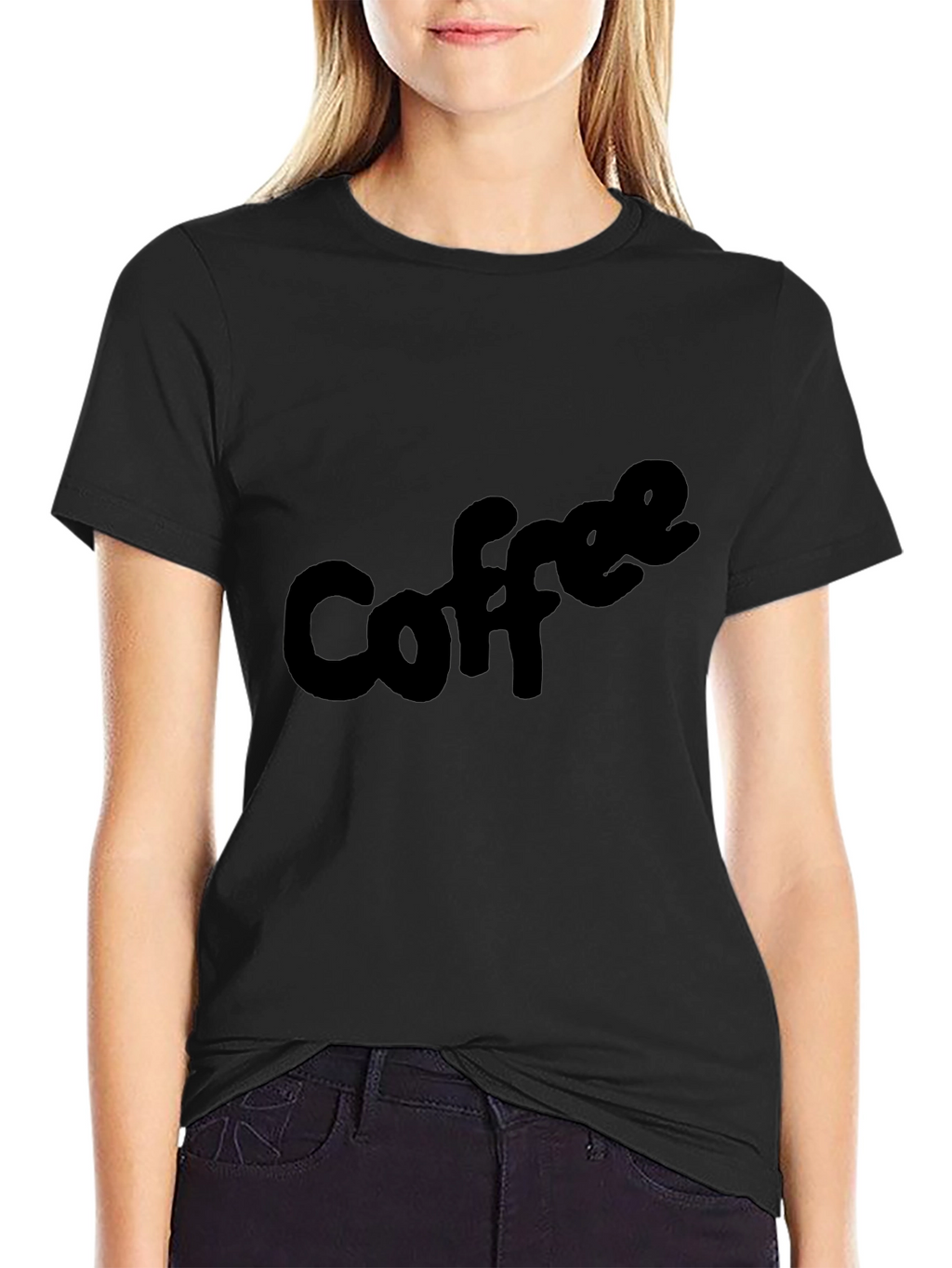 Coffee Lovers Black Tee - Casual & Comfy