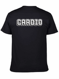 Cardio T-Shirt - Black Workout Tee