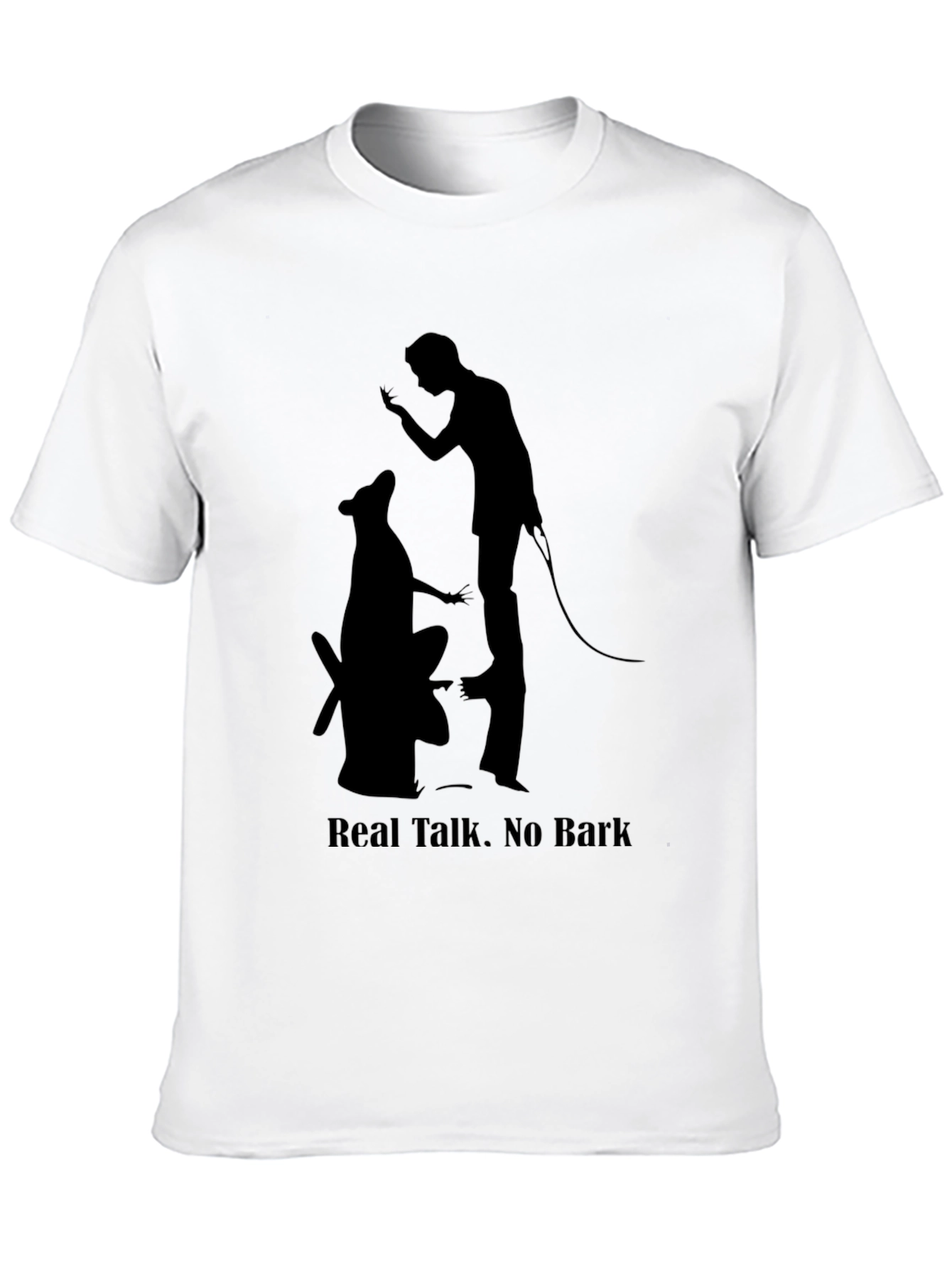 Real Talk No Bark Graphic Tee