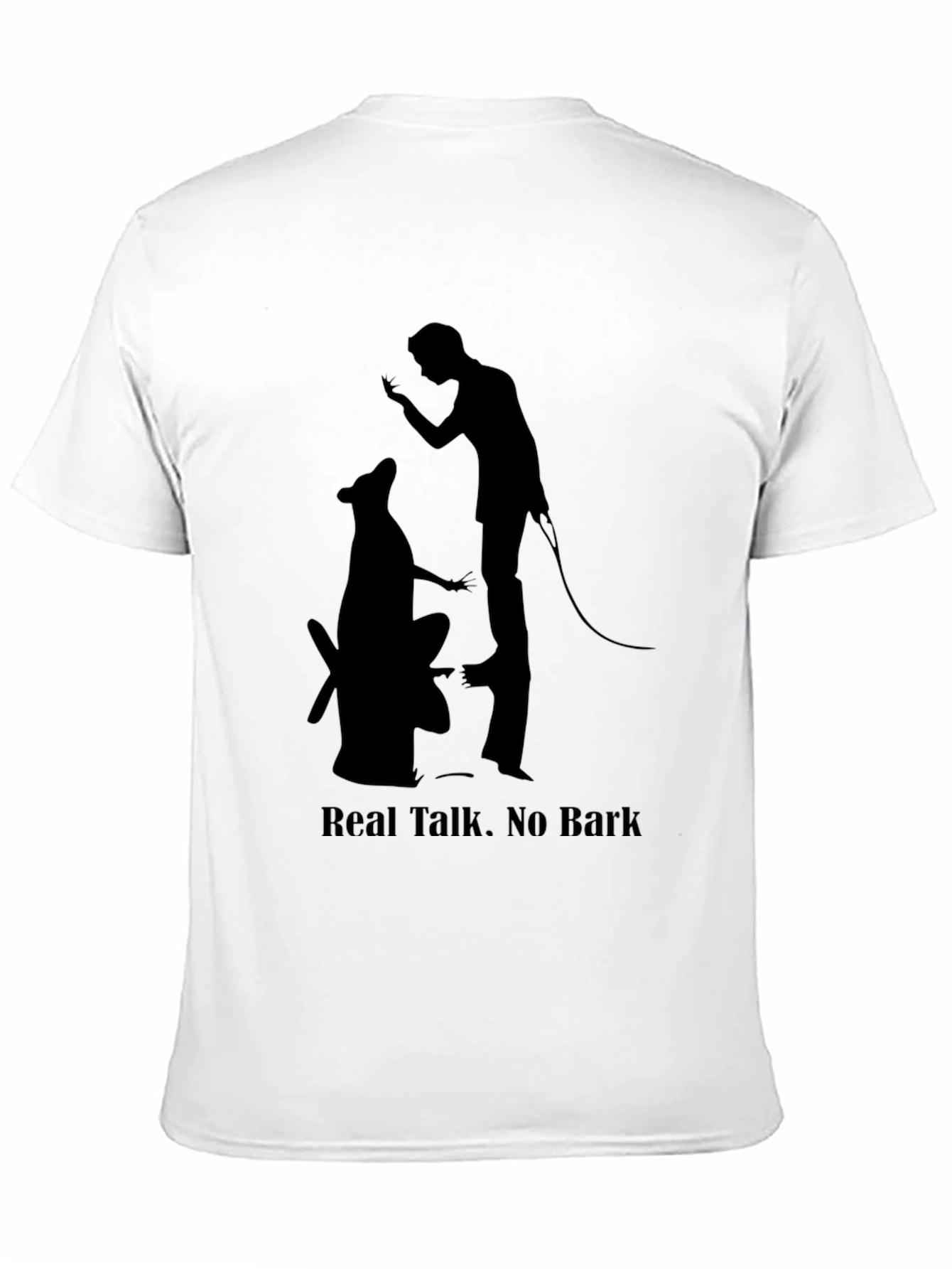 Real Talk No Bark Graphic Tee