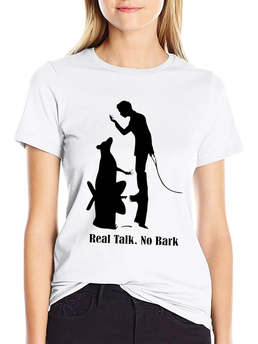 Real Talk No Bark Graphic Tee