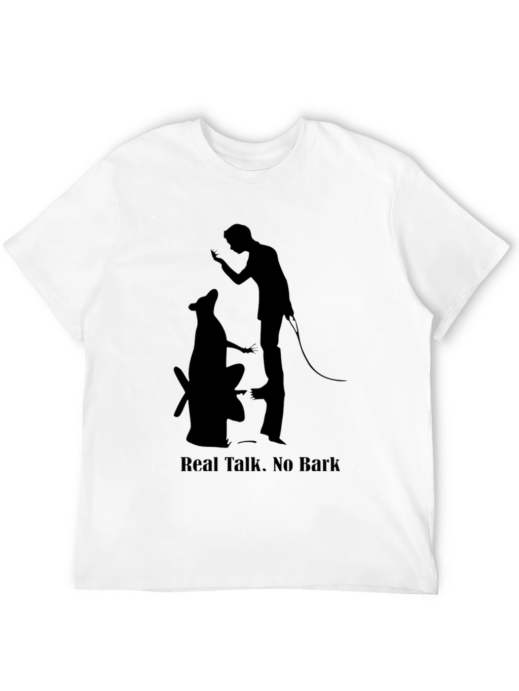 Real Talk No Bark Graphic Tee